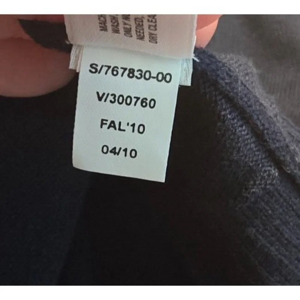 Gap Kids Girls Sweater Sz 10 Long Sleeve Black Preppy Classic V-Neck Breathable